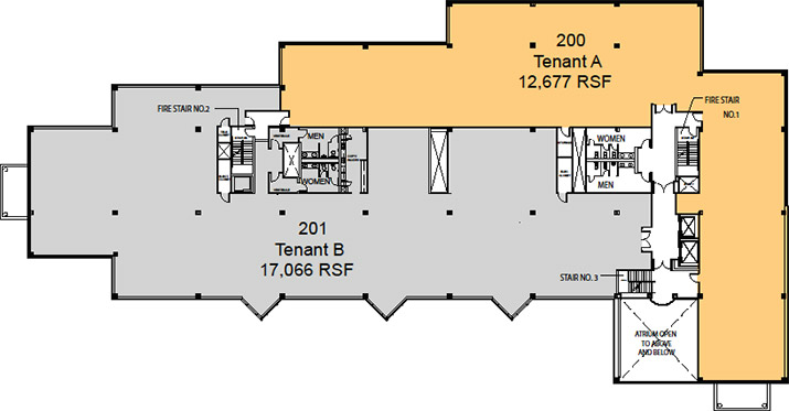 south 2nd floor multi-tenant